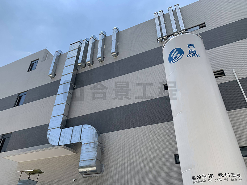 東莞盈灃科技有限公司工程緊鑼密鼓施工中，為迎接竣工全力奮戰(zhàn)！