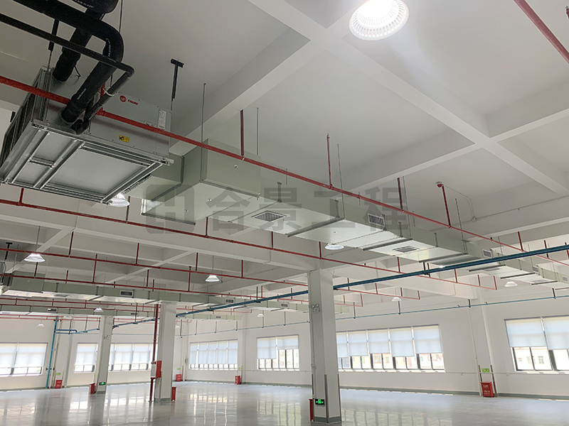 東莞盈灃科技有限公司工程緊鑼密鼓施工中，為迎接竣工全力奮戰(zhàn)！