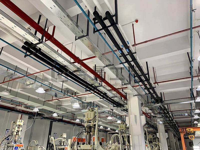 東莞盈灃科技有限公司工程緊鑼密鼓施工中，為迎接竣工全力奮戰(zhàn)！